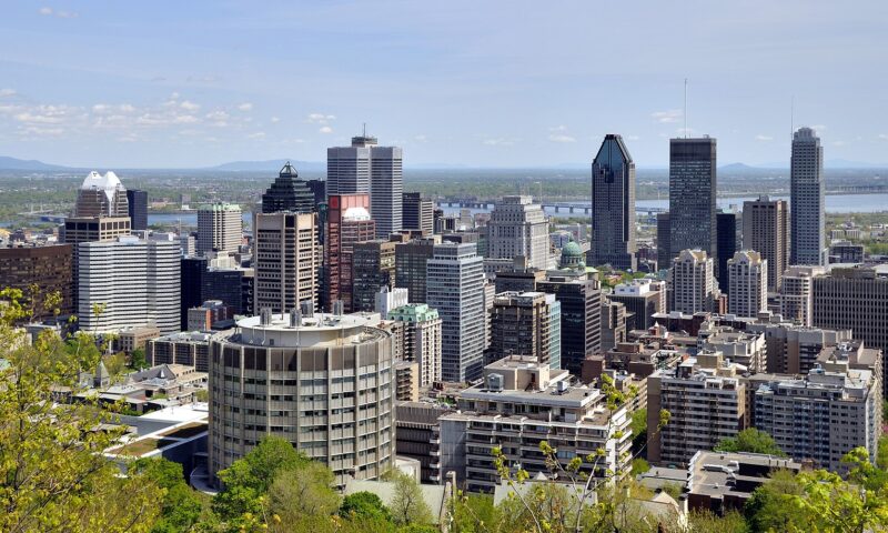 Montreal Skyline from Mont Royal