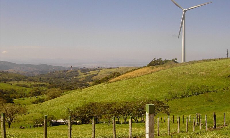 Wind turbine in Tilarán